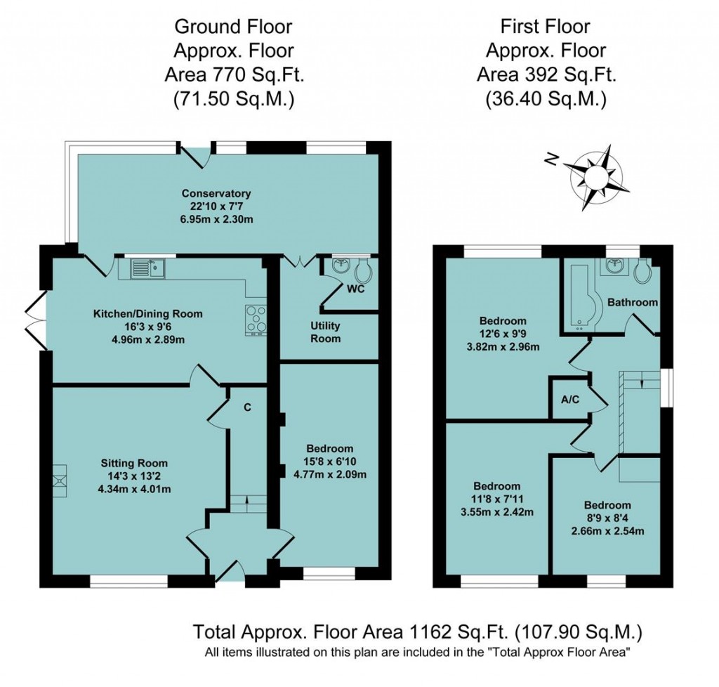 Floorplans For Marten Gate, Banbury