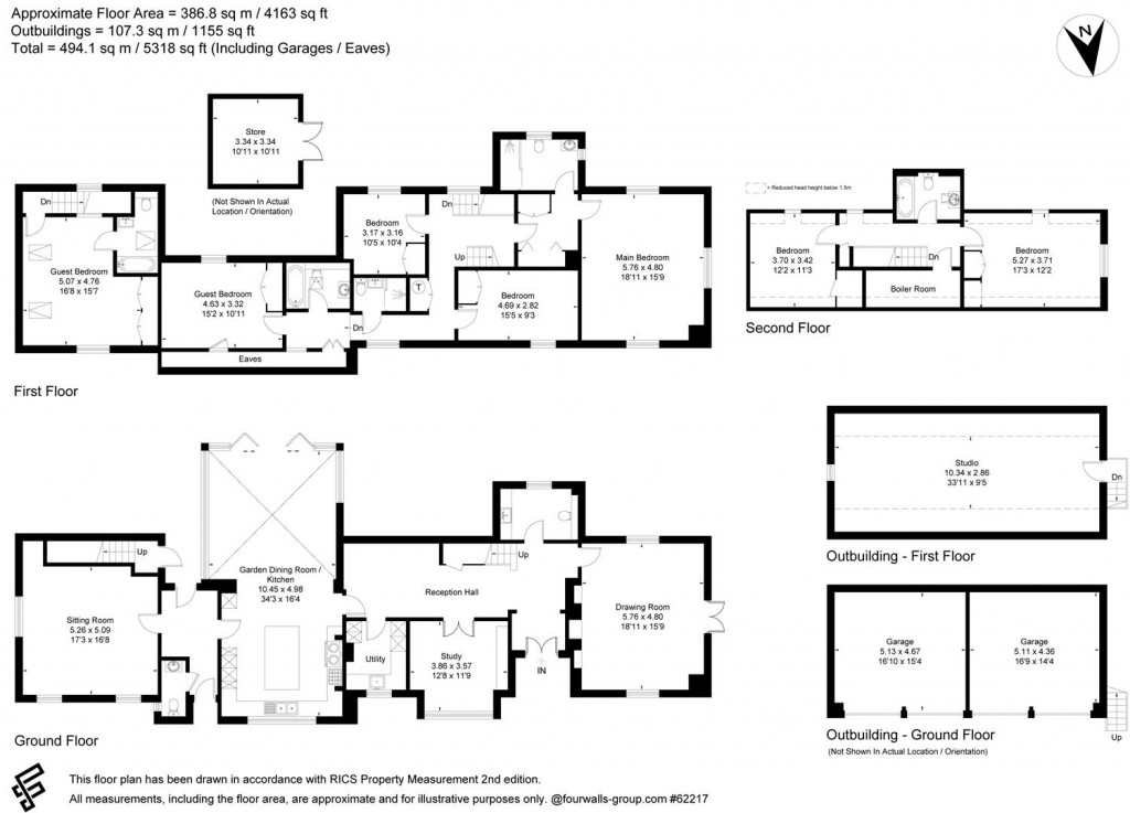 Floorplans For Snowshill,  Gloucestershire