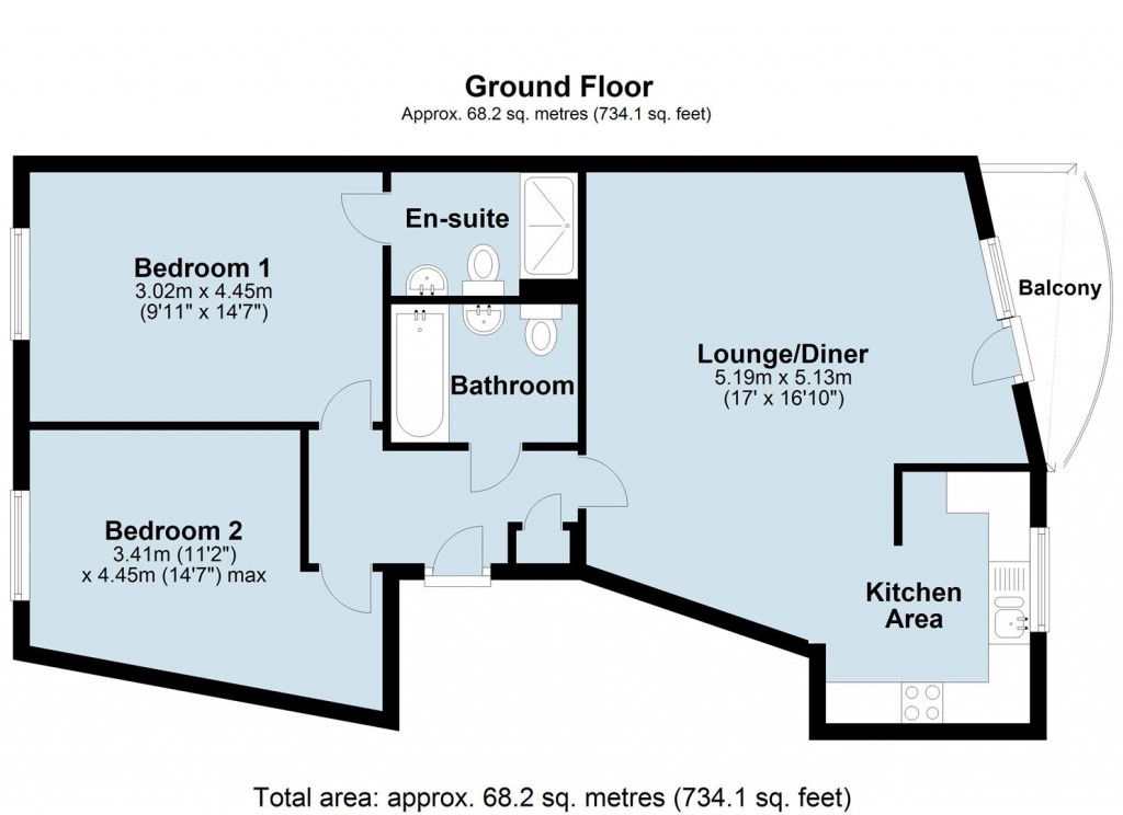 Floorplans For Woolmonger Street, Northampton