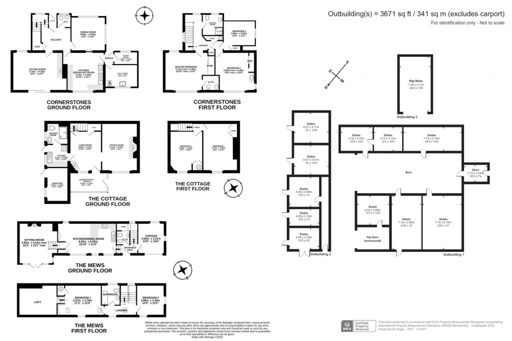 Floorplans For Hoo Meavy, Yelverton, Devon