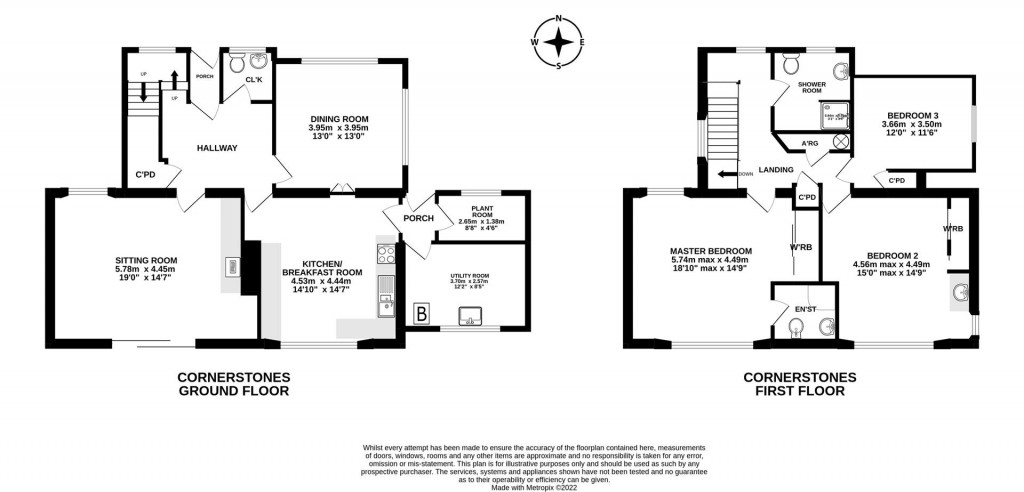 Floorplans For Hoo Meavy, Yelverton, Devon