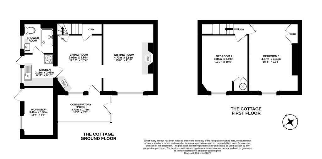 Floorplans For Hoo Meavy, Yelverton, Devon