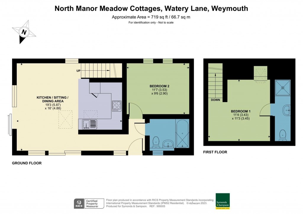 Floorplans For Weymouth, Dorset, DT3 5QD