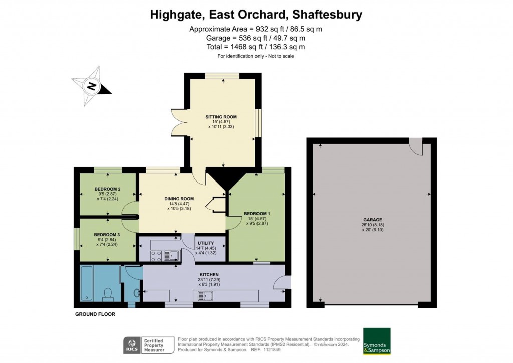 Floorplans For East Orchard, Shaftesbury