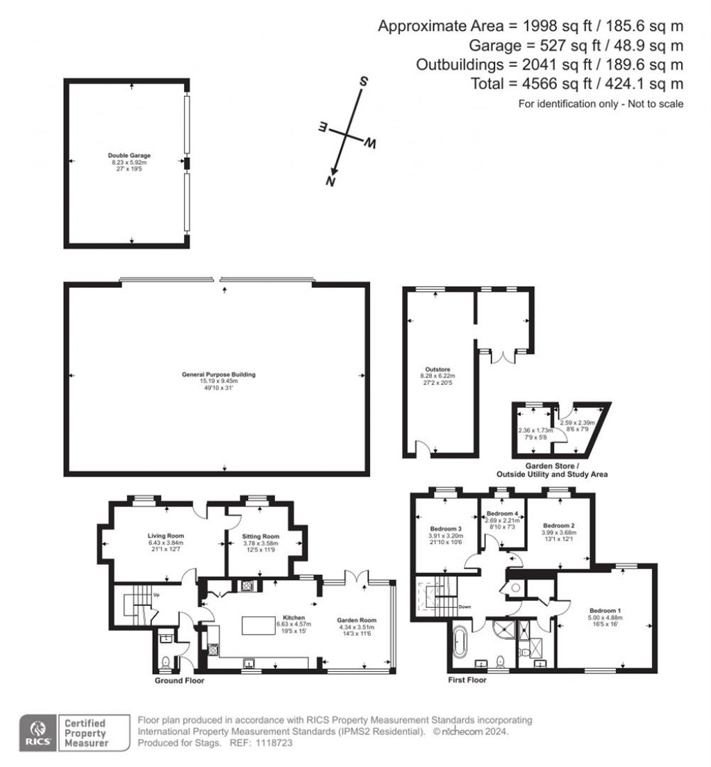 Floorplans For Luxulyan, Bodmin