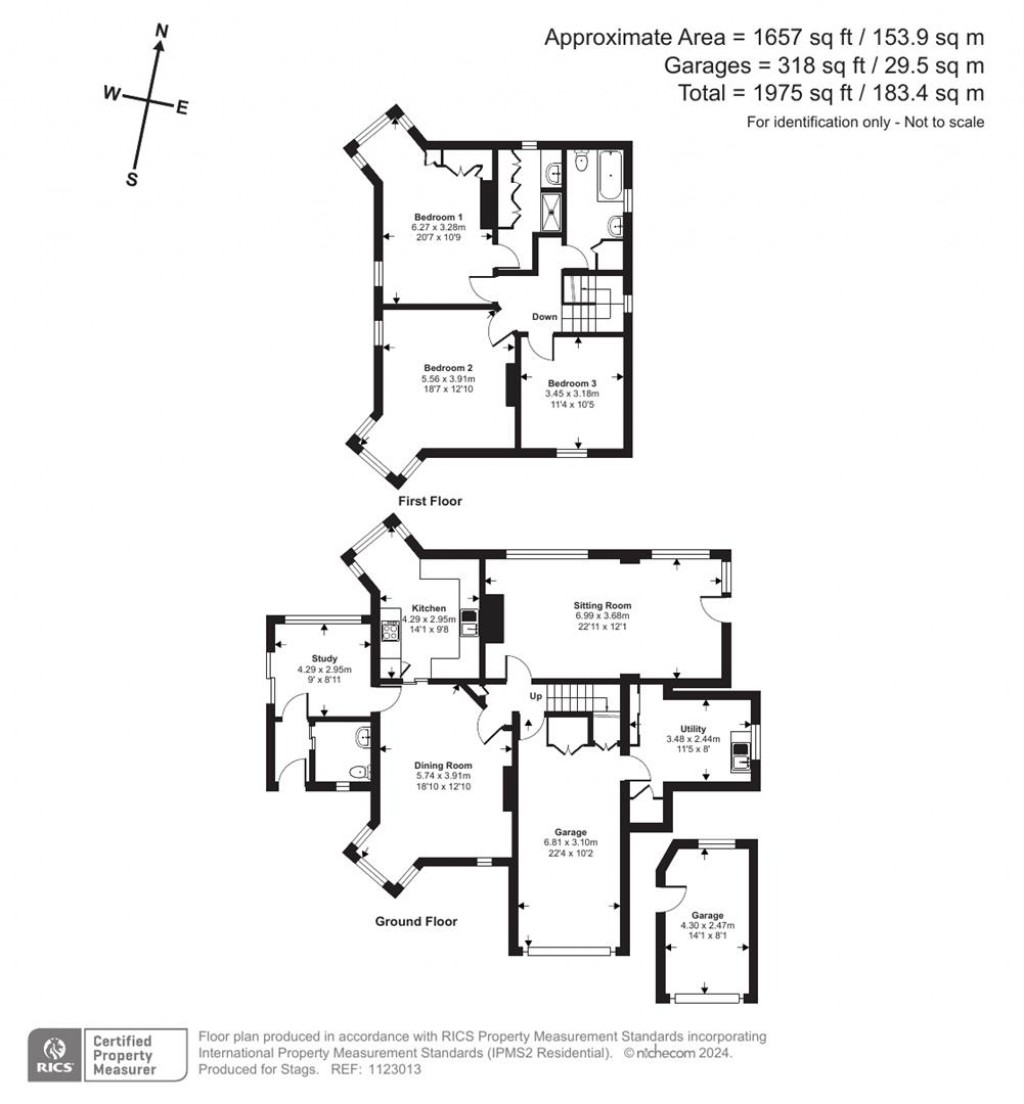 Floorplans For Bay View Road, Northam, Bideford