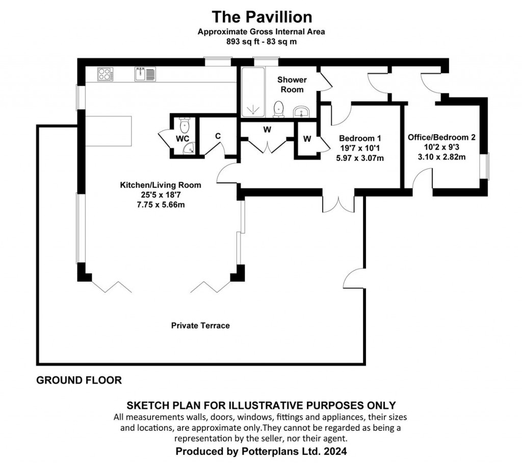 Floorplans For Cowes, Isle of Wight