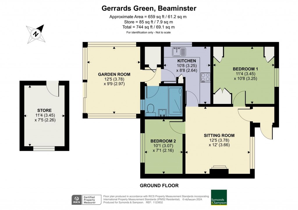 Floorplans For Gerrards Green, Beaminster