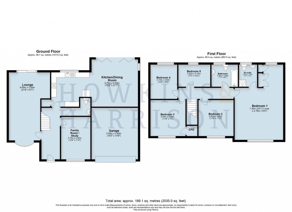 Floorplans For Rennes Close, Ashby-De-La-Zouch, LE65