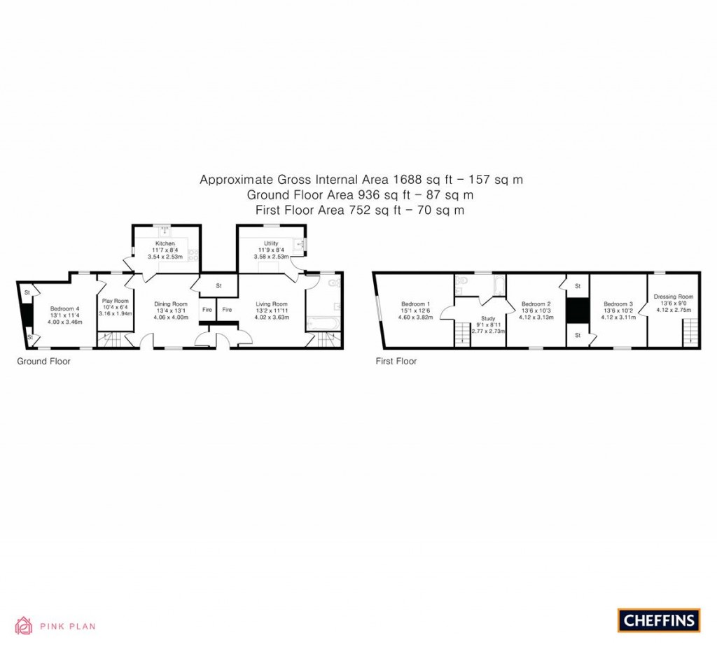 Floorplans For West Wratting Road, Balsham