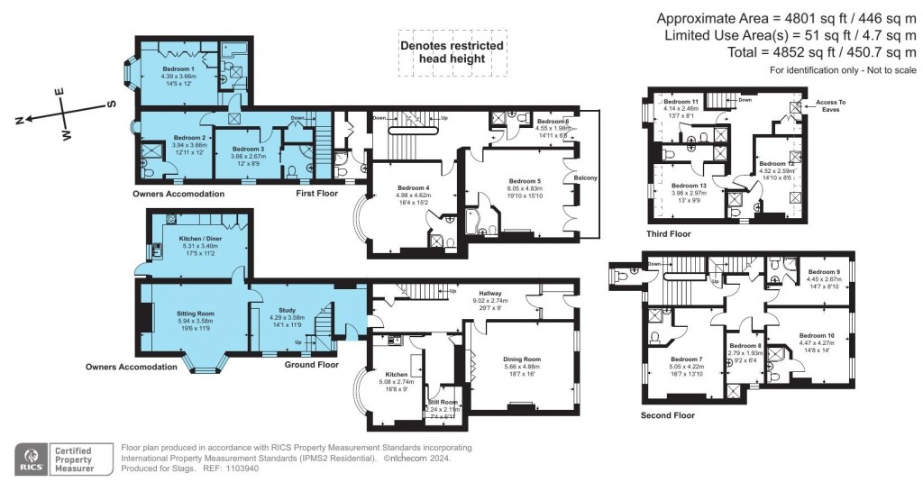 Floorplans For Pilton Street, Barnstaple