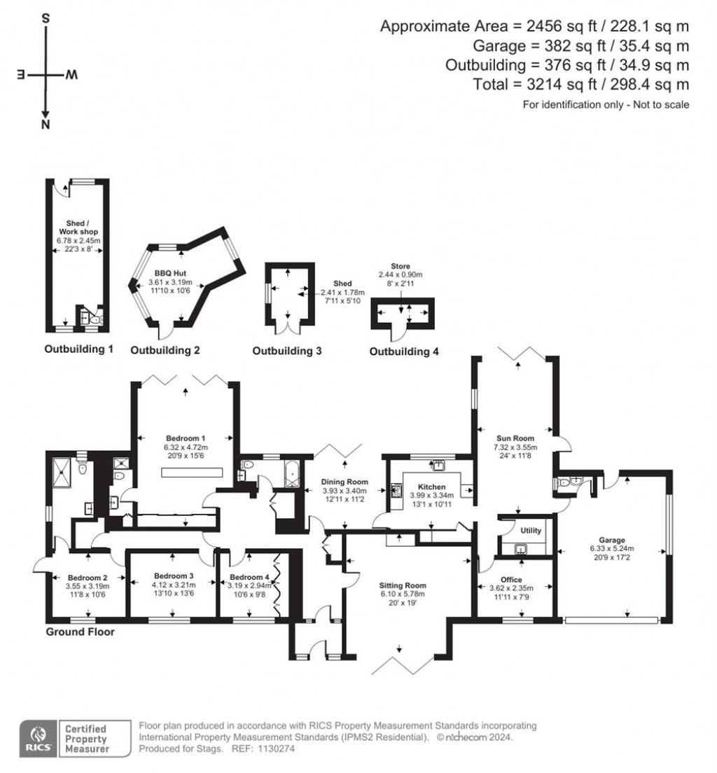 Floorplans For Perranwell Station, Truro