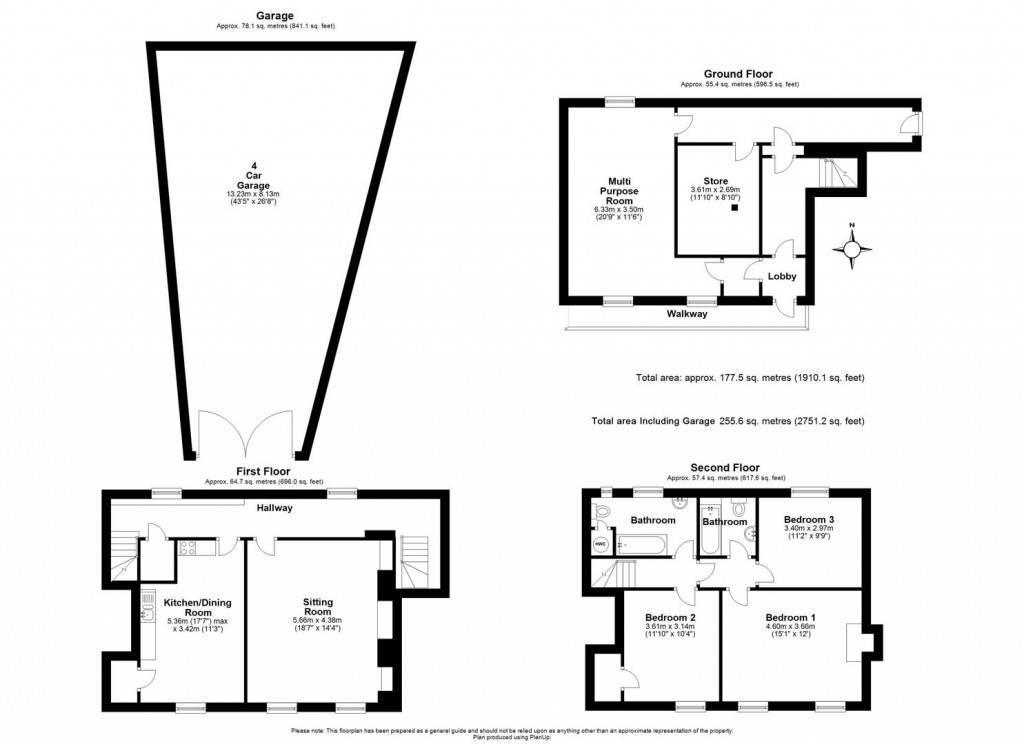 Floorplans For Lower Ferry Slip, Dartmouth