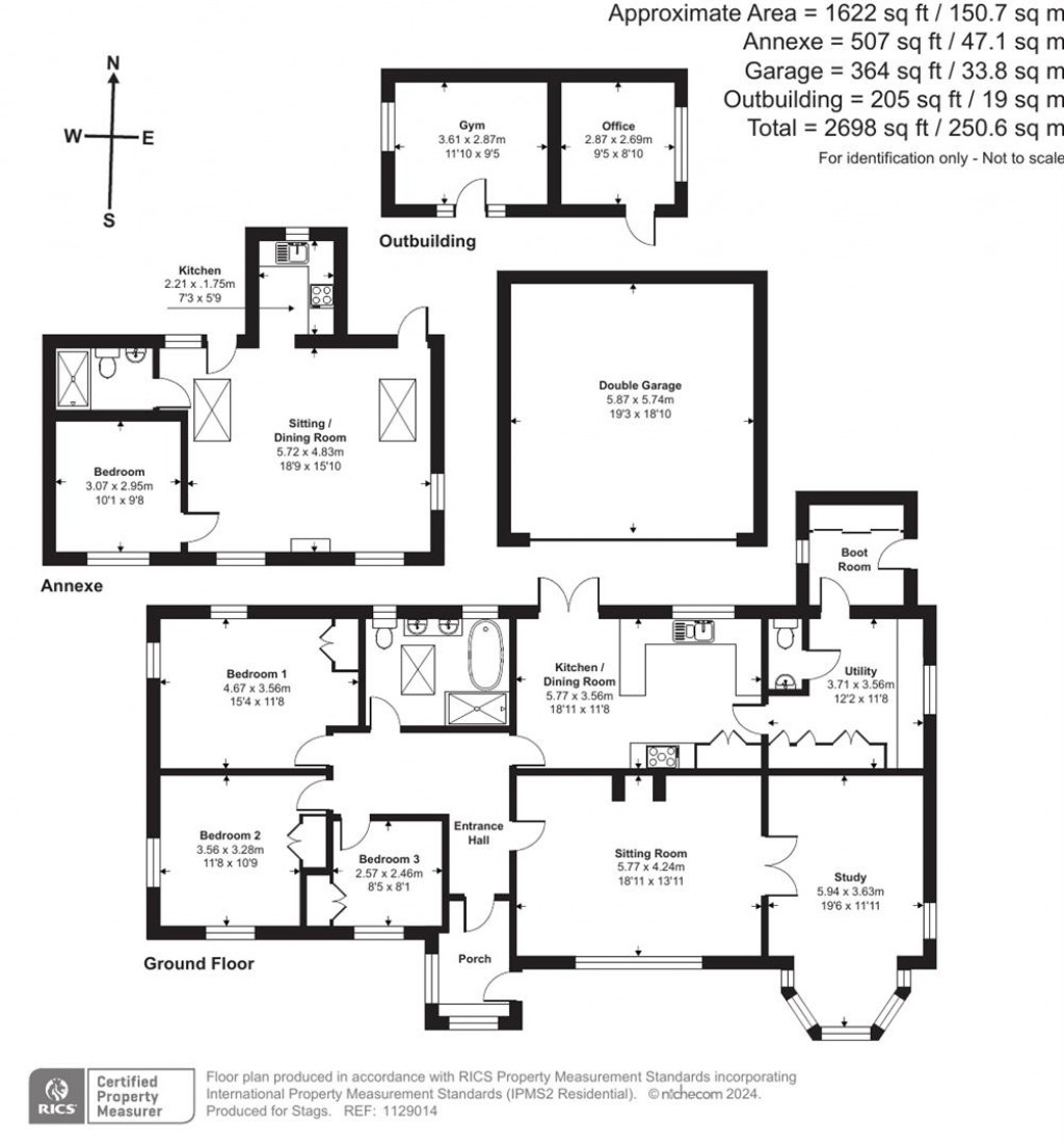 Floorplans For Well Lane, St. Tudy