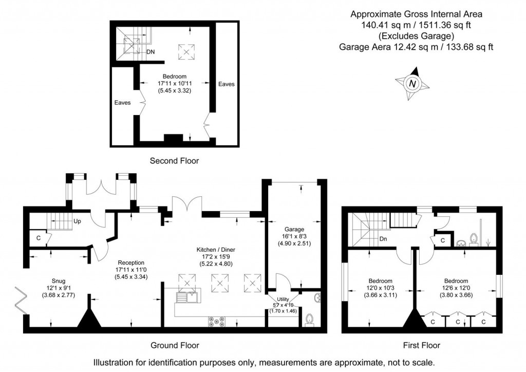 Floorplans For Brent Pelham, Buntingford