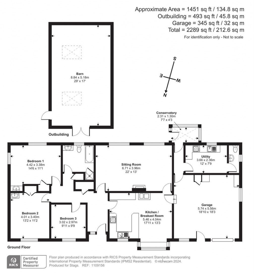 Floorplans For Bucks Cross, Horns Cross, Bideford