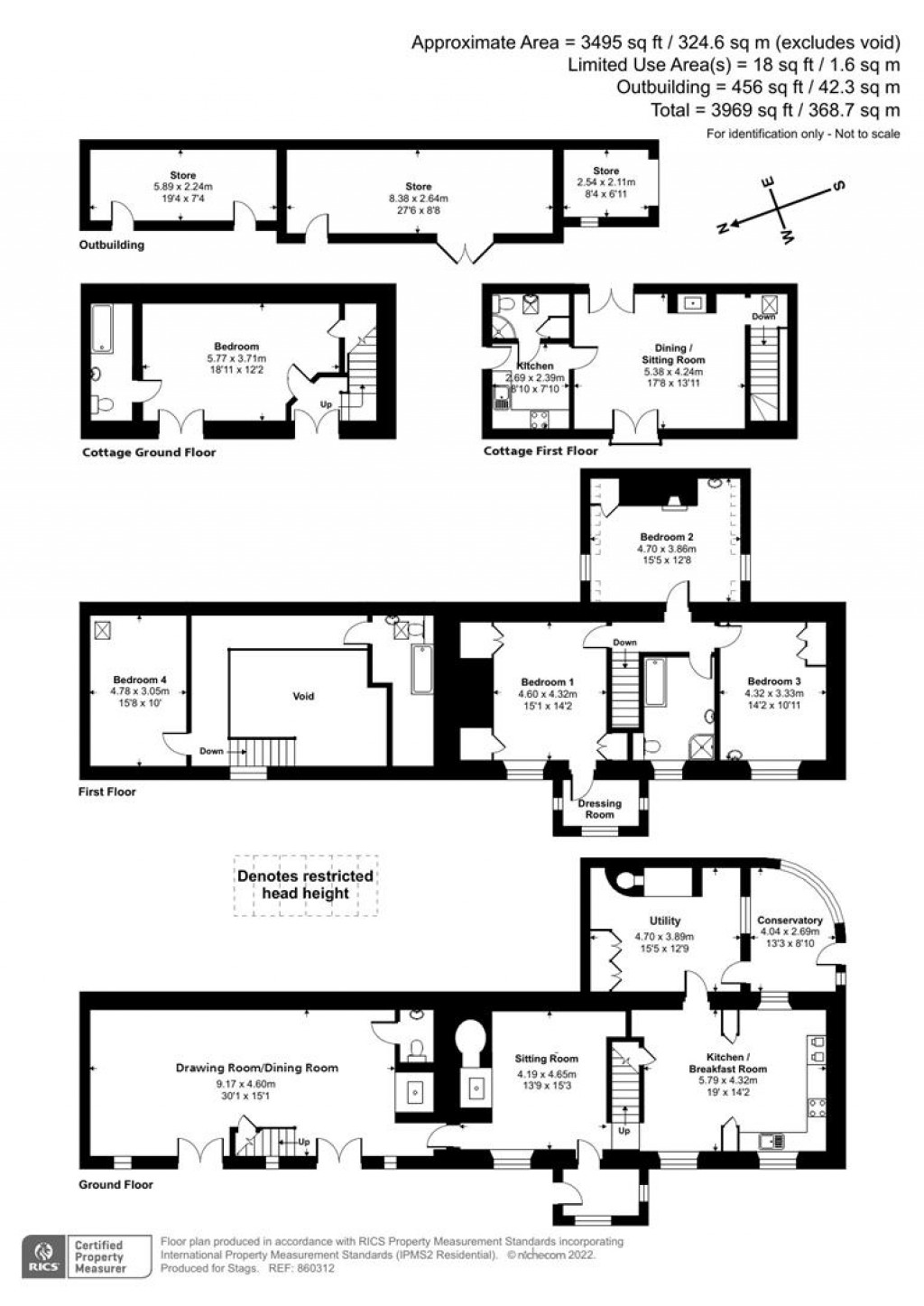 Floorplans For Exford, Minehead