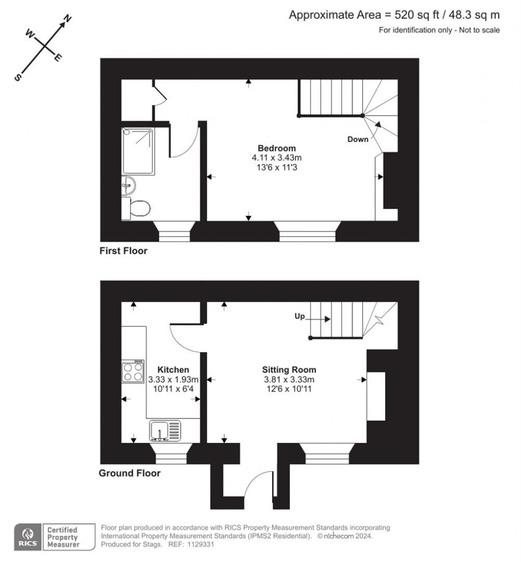 Floorplans For Station Road, Milverton, Taunton