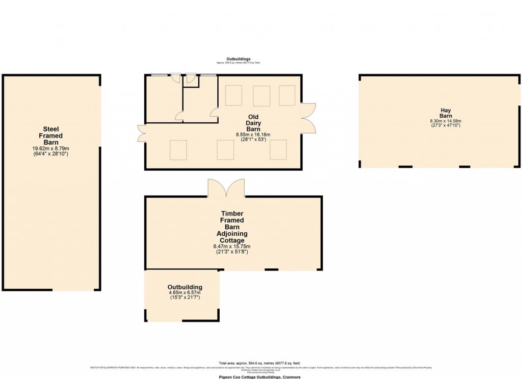 Floorplans For Cranmore, Isle of Wight