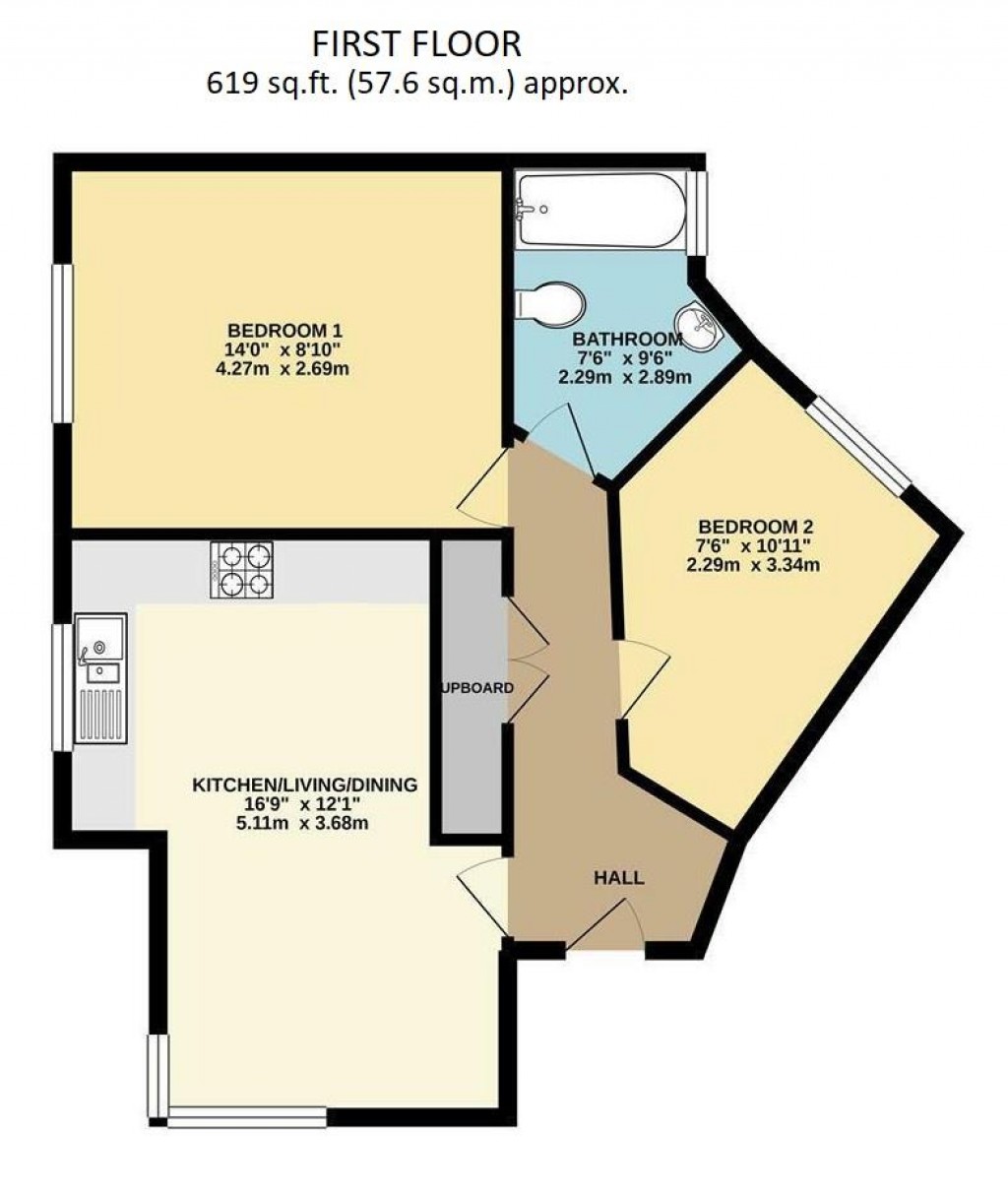 Floorplans For Skeaping Close, Newmarket