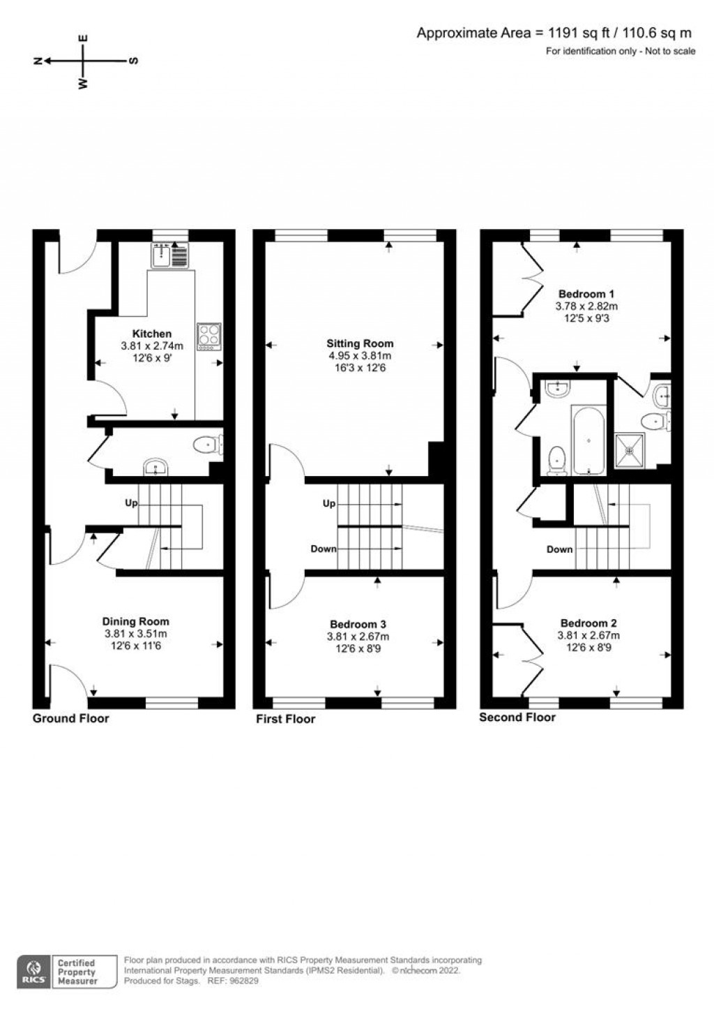 Floorplans For Watson Place, St Leonards