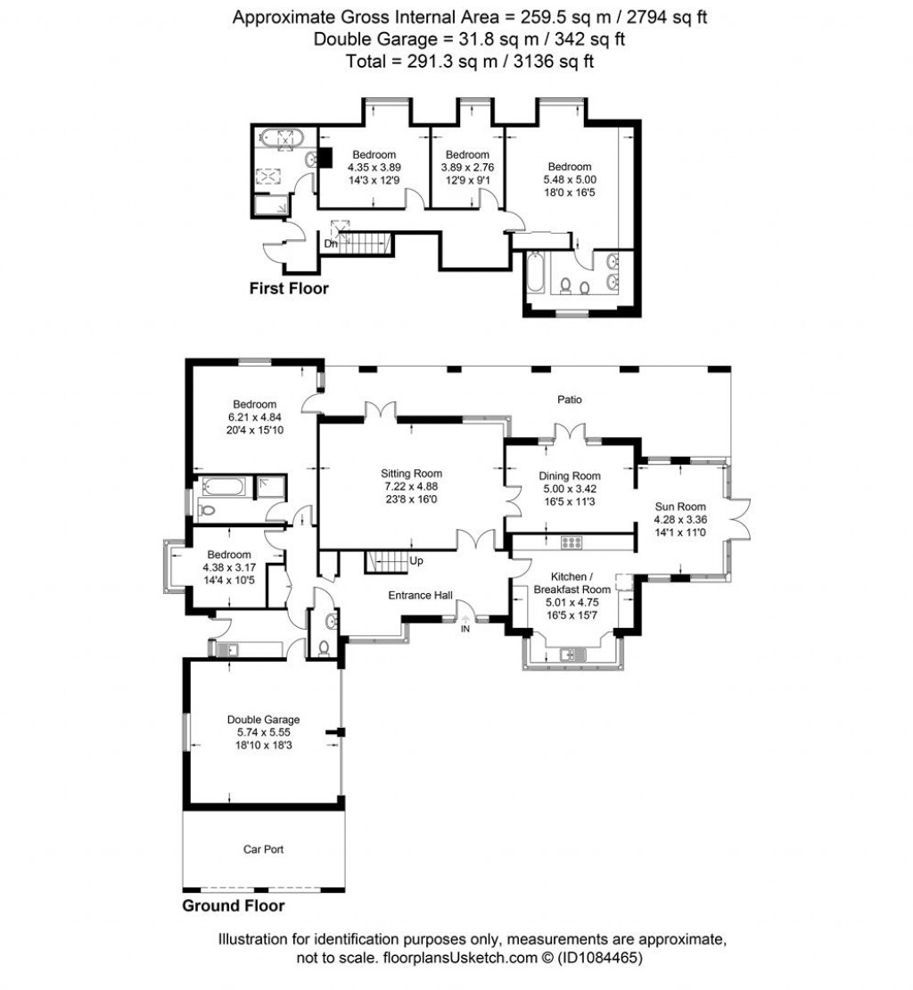 Floorplans For Brim Hill, Torquay