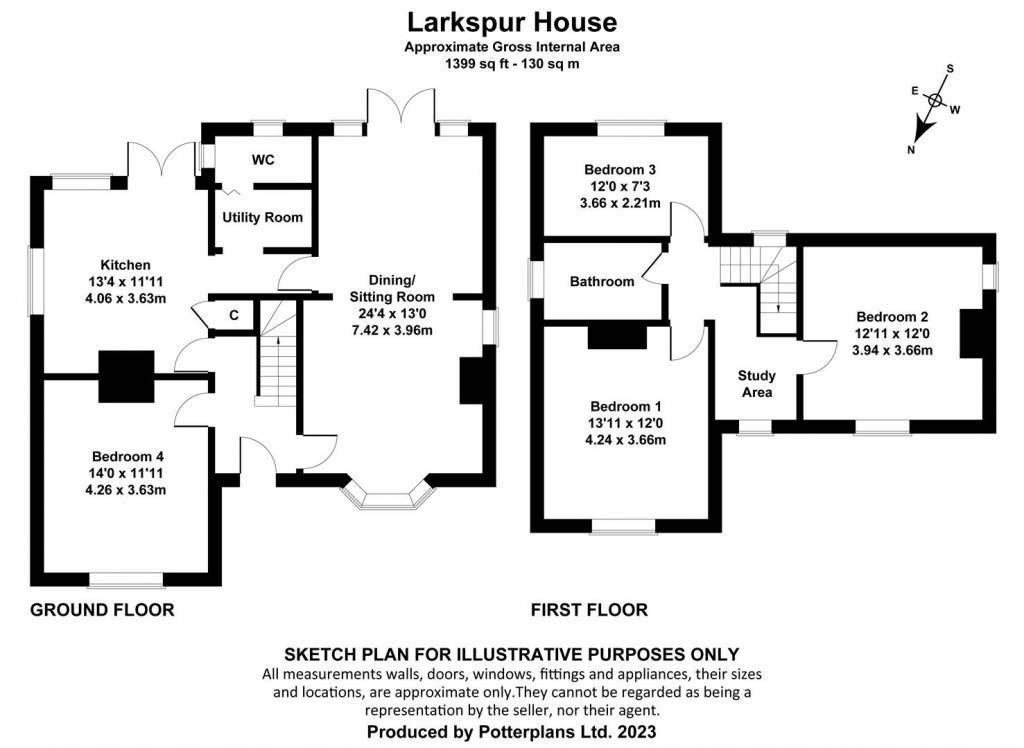 Floorplans For Bembridge, Isle of Wight