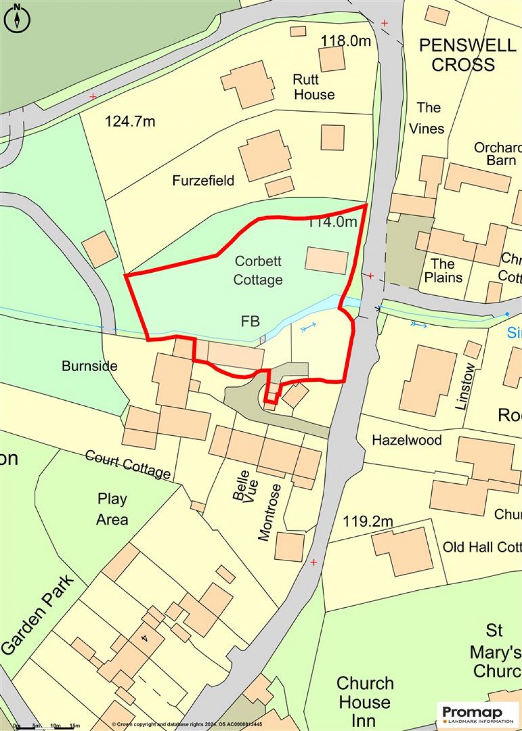 Floorplans For Corbett Cottage, Rattery, South Brent