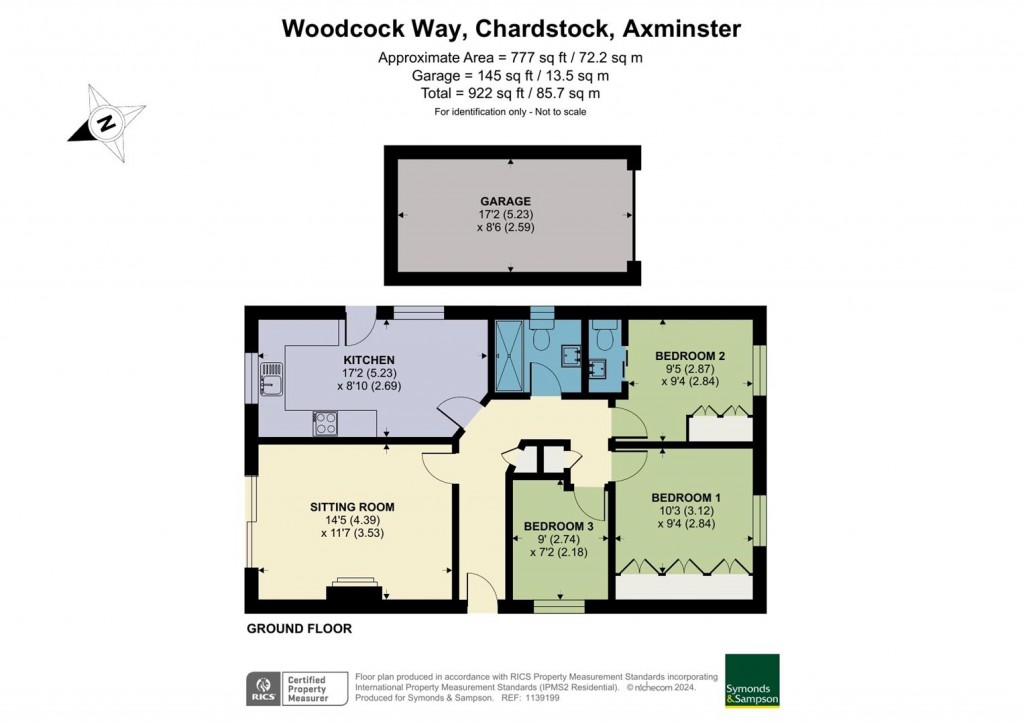 Floorplans For Woodcock Way, Chardstock