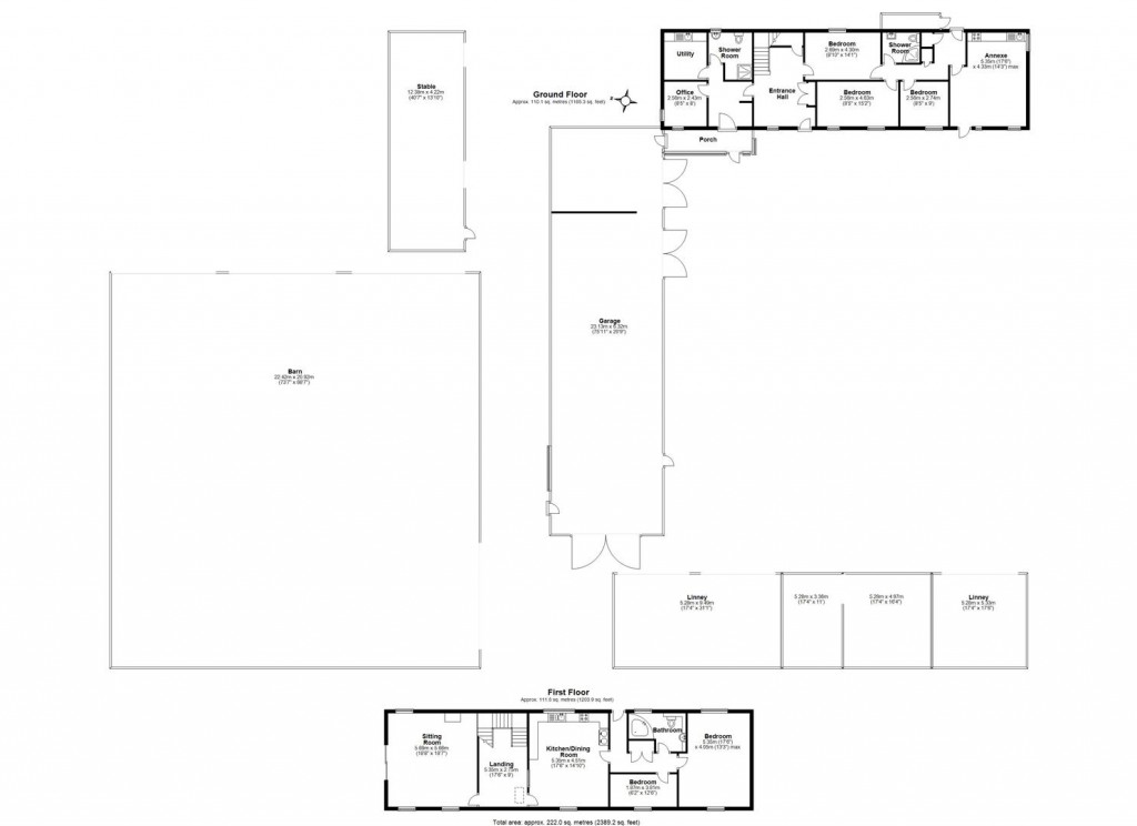 Floorplans For Brownstone Road, Kingswear