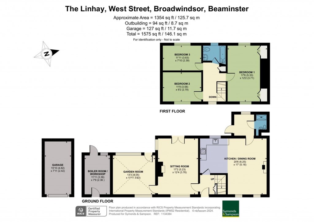 Floorplans For West Street, Broadwindsor, Beaminster