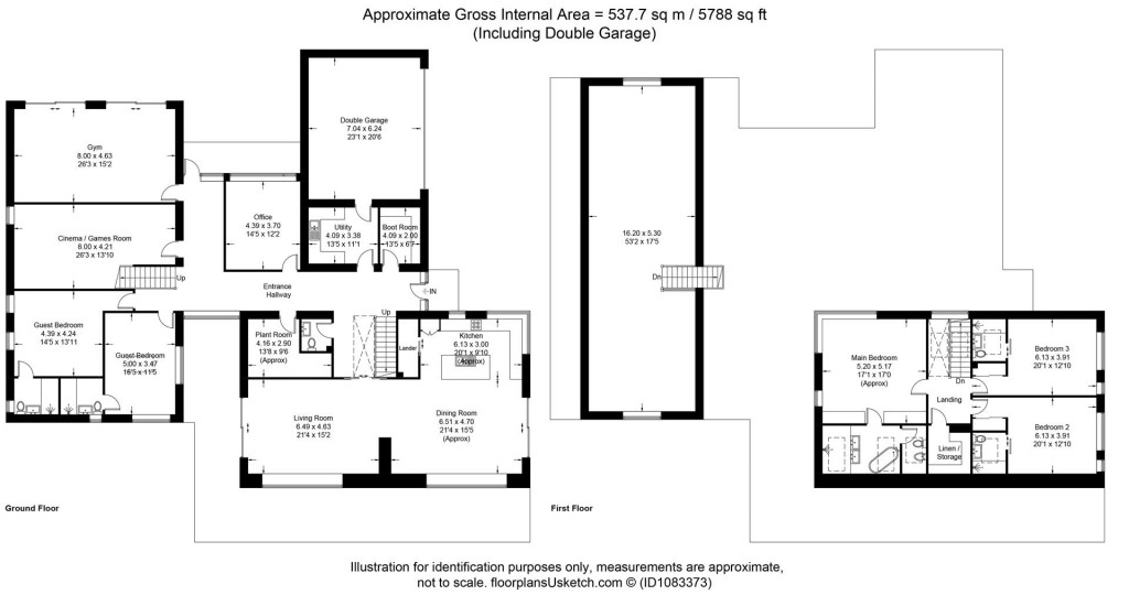 Floorplans For Thorverton, Exeter