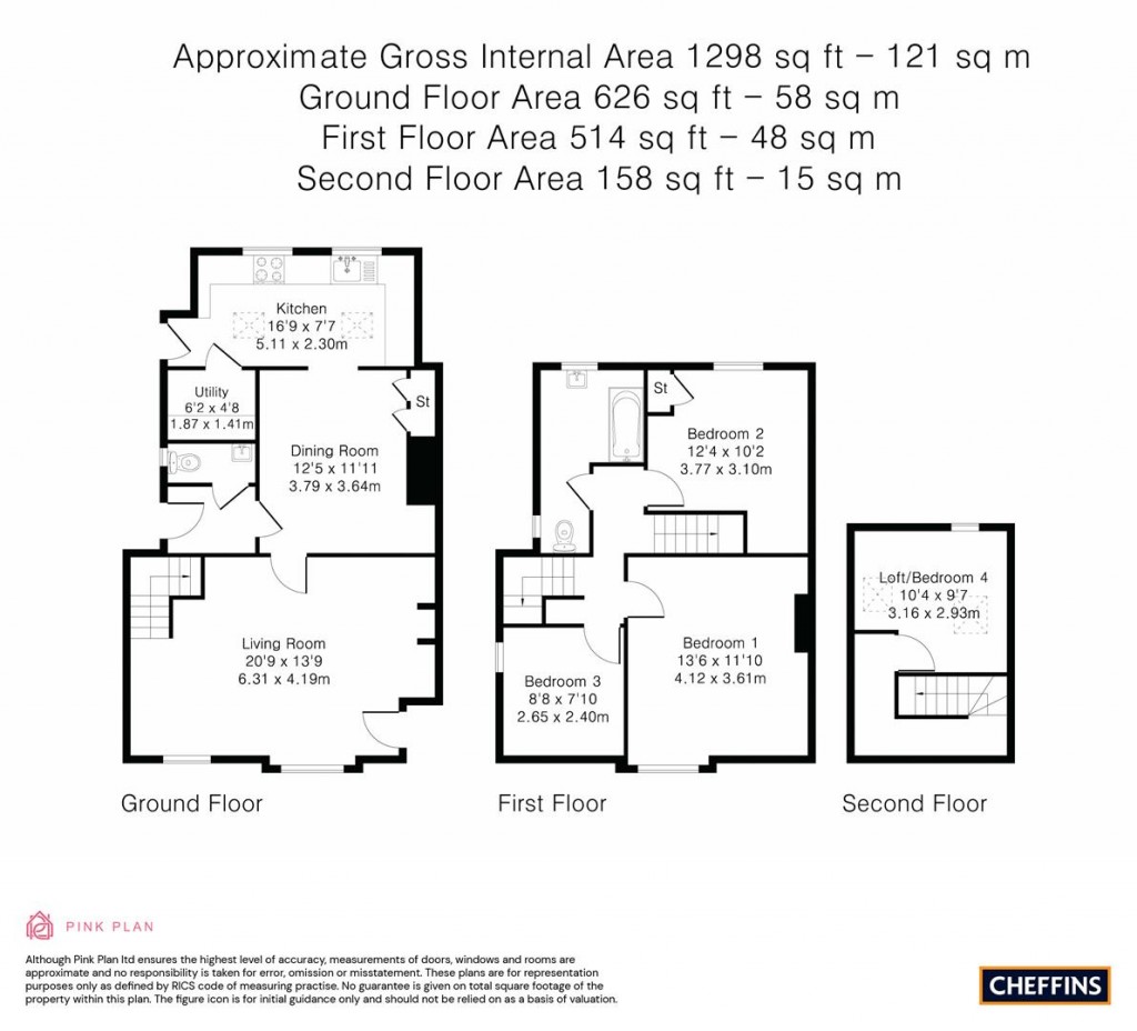 Floorplans For Church End, Arrington