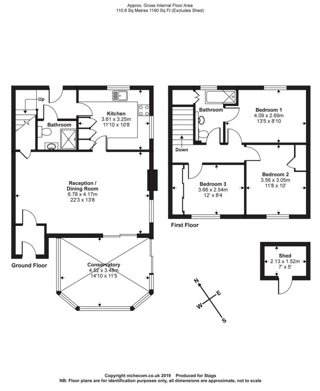 Floorplans For Culmstock Road, Hemyock