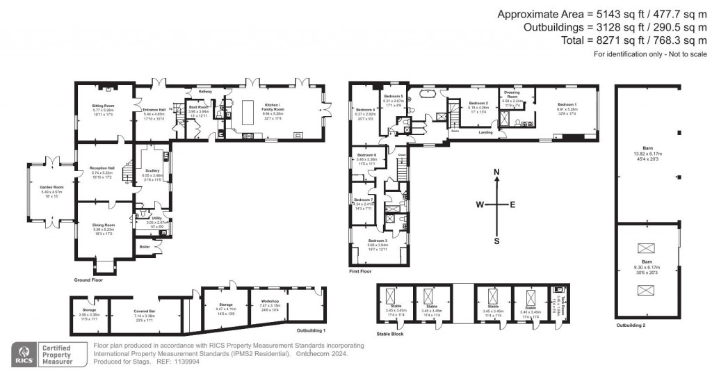 Floorplans For Hilltop Lane, Kilve