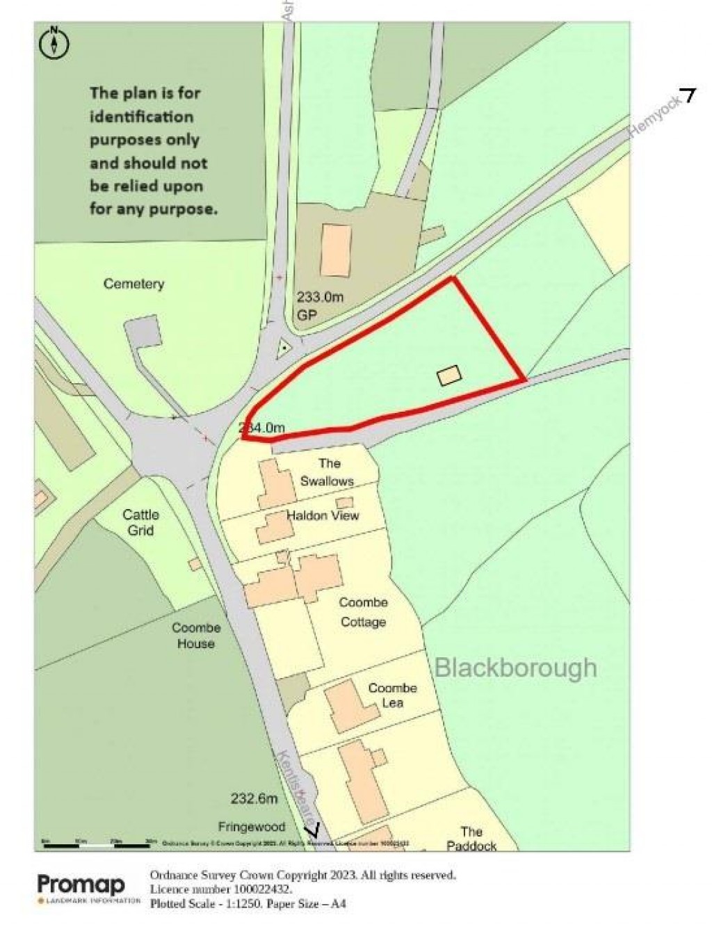 Floorplans For Blackborough, Cullompton