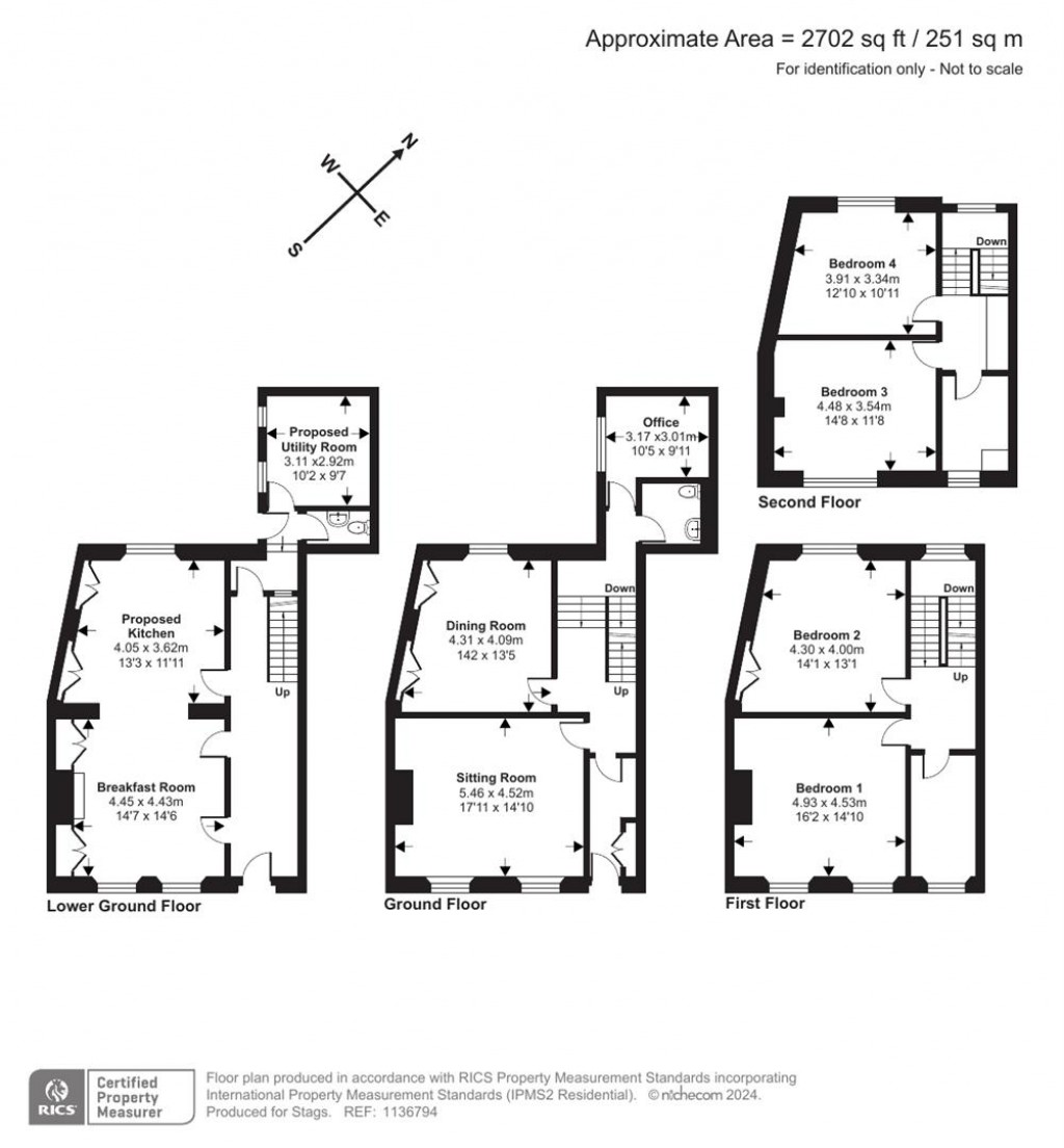 Floorplans For Park Hill Road, Torquay