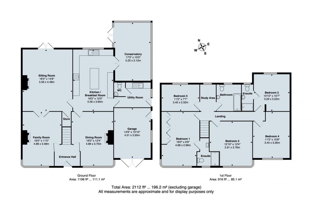 Floorplans For Watling Street, Grendon, CV9