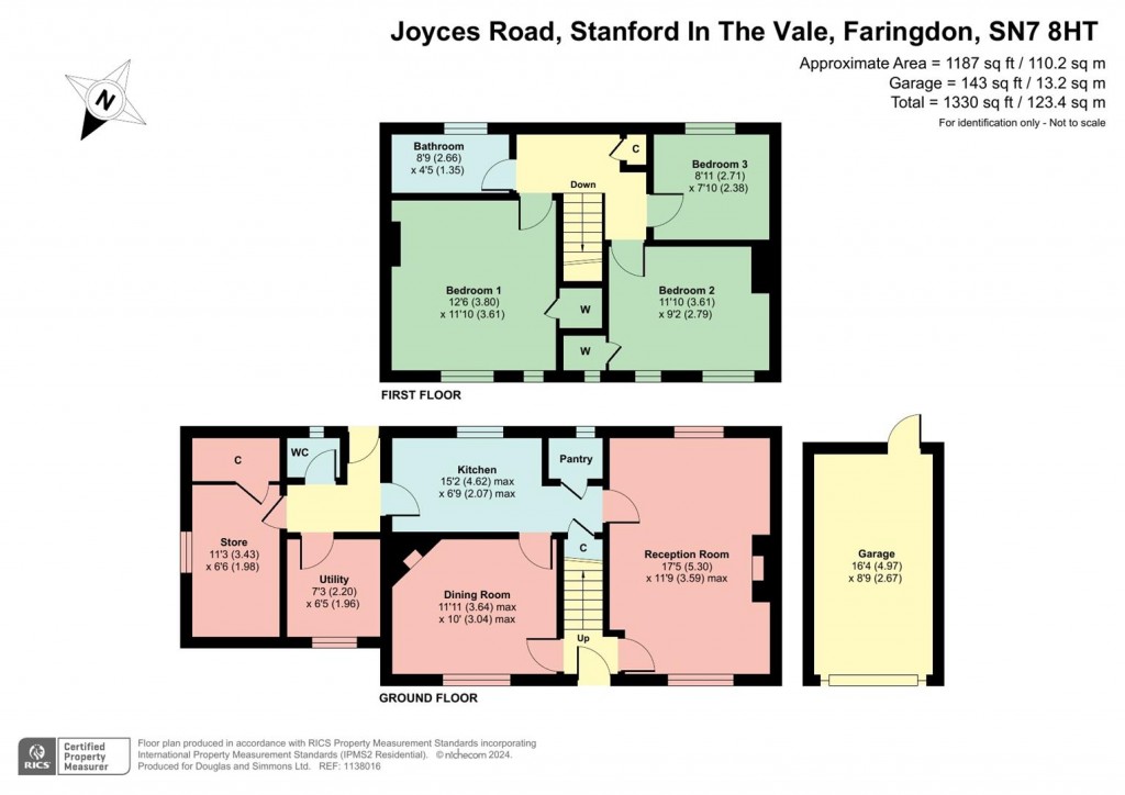 Floorplans For Joyces Road, Stanford In The Vale, Faringdon