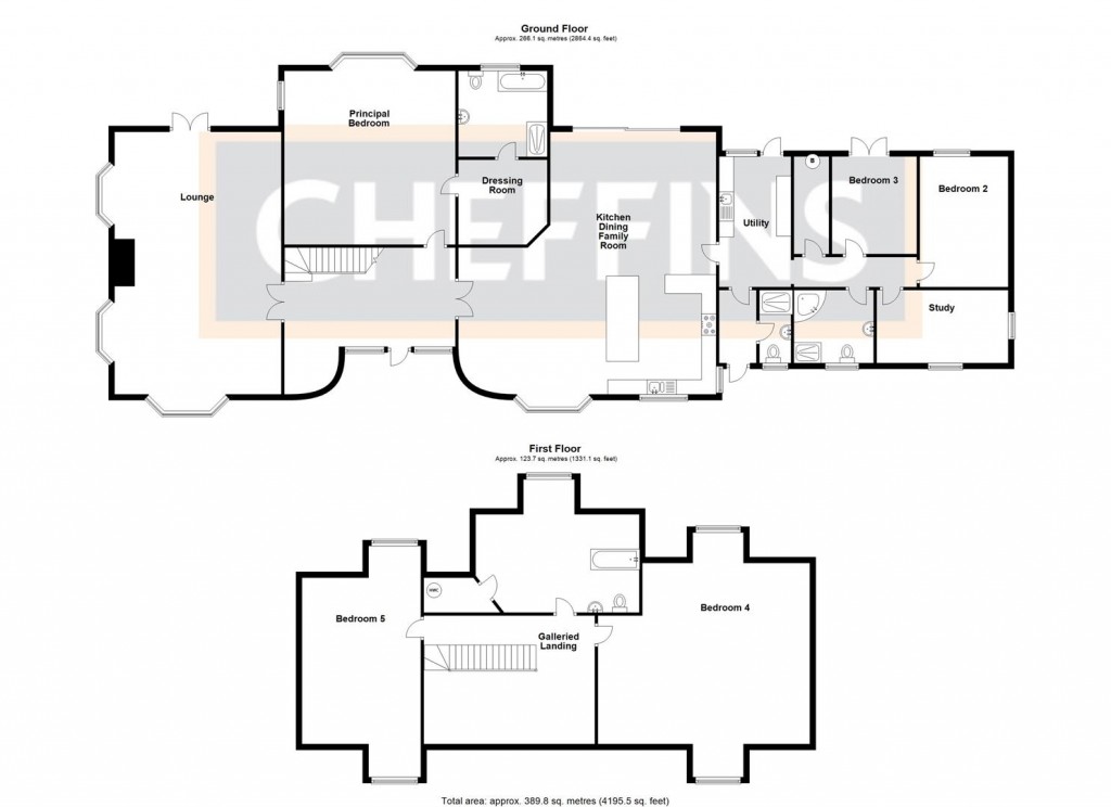 Floorplans For Station Road, Wilburton, Ely