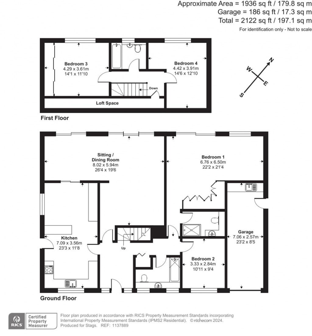 Floorplans For Brentfields, Looe