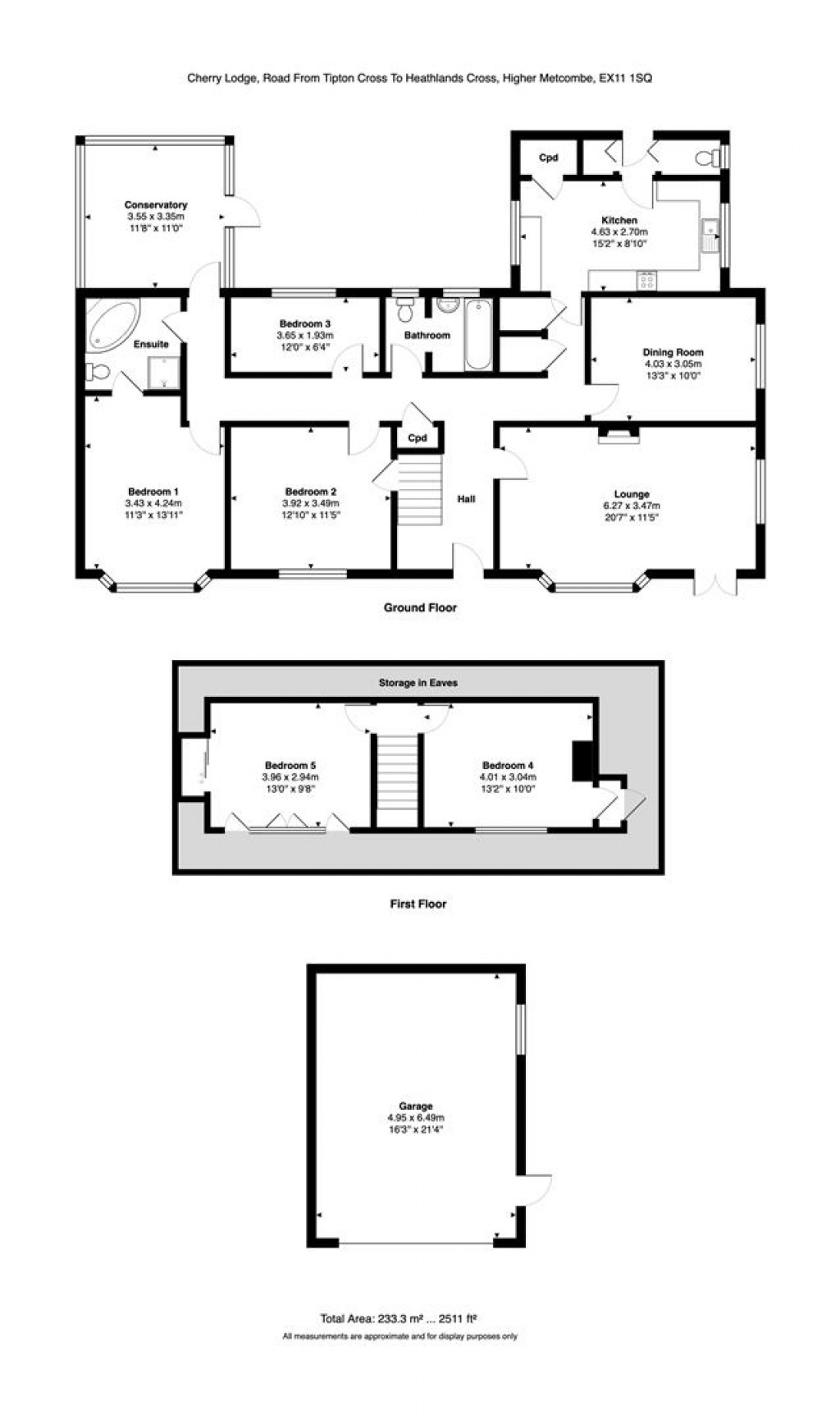 Floorplans For Higher Metcombe
