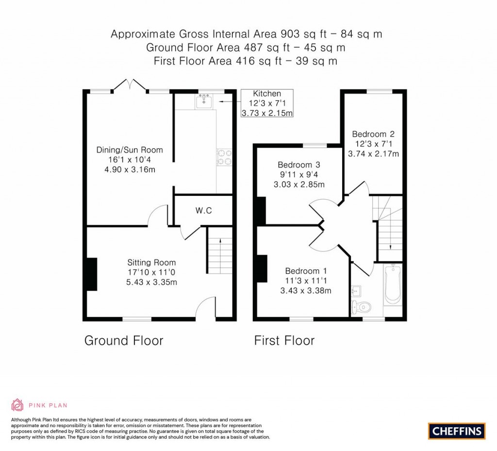 Floorplans For Dalham Road, Moulton