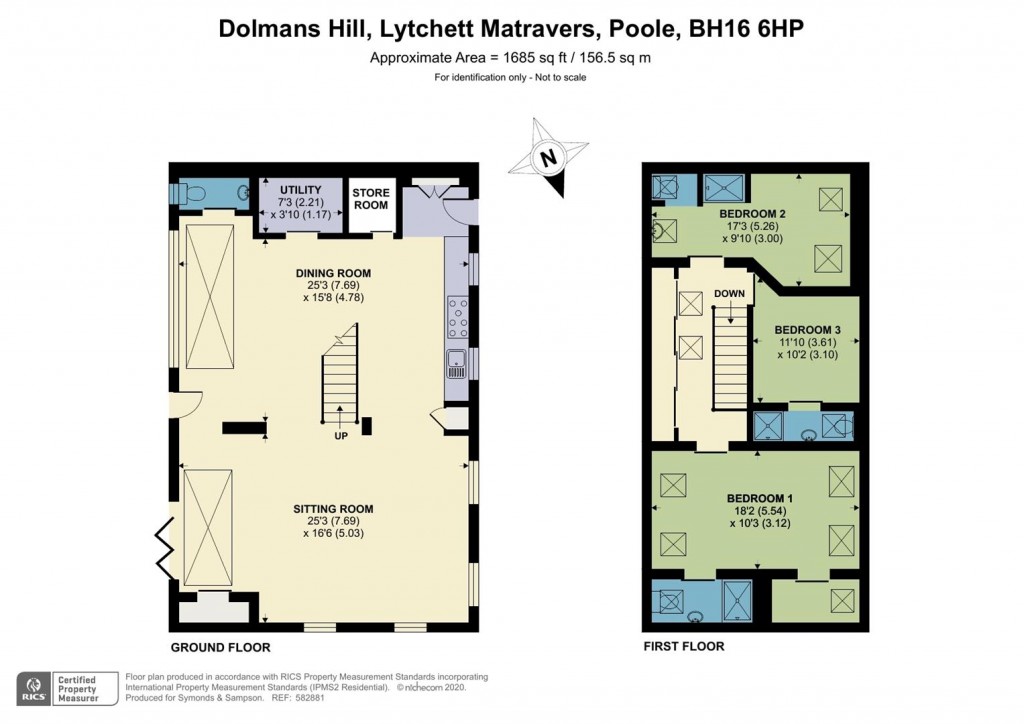 Floorplans For Redbridge Farm, Dolmans Hill, Lytchett Matravers
