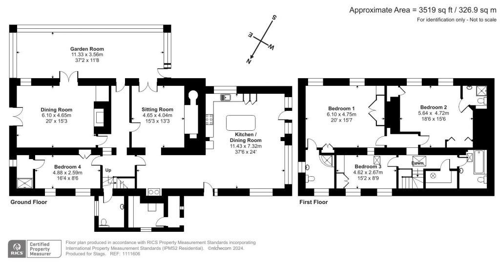 Floorplans For Wheddon Cross, Minehead