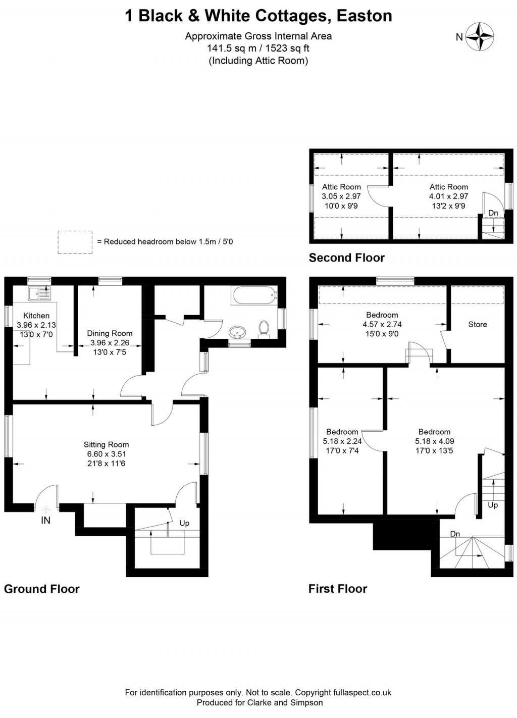 Floorplans For Easton, Near Framlingham, Suffolk 