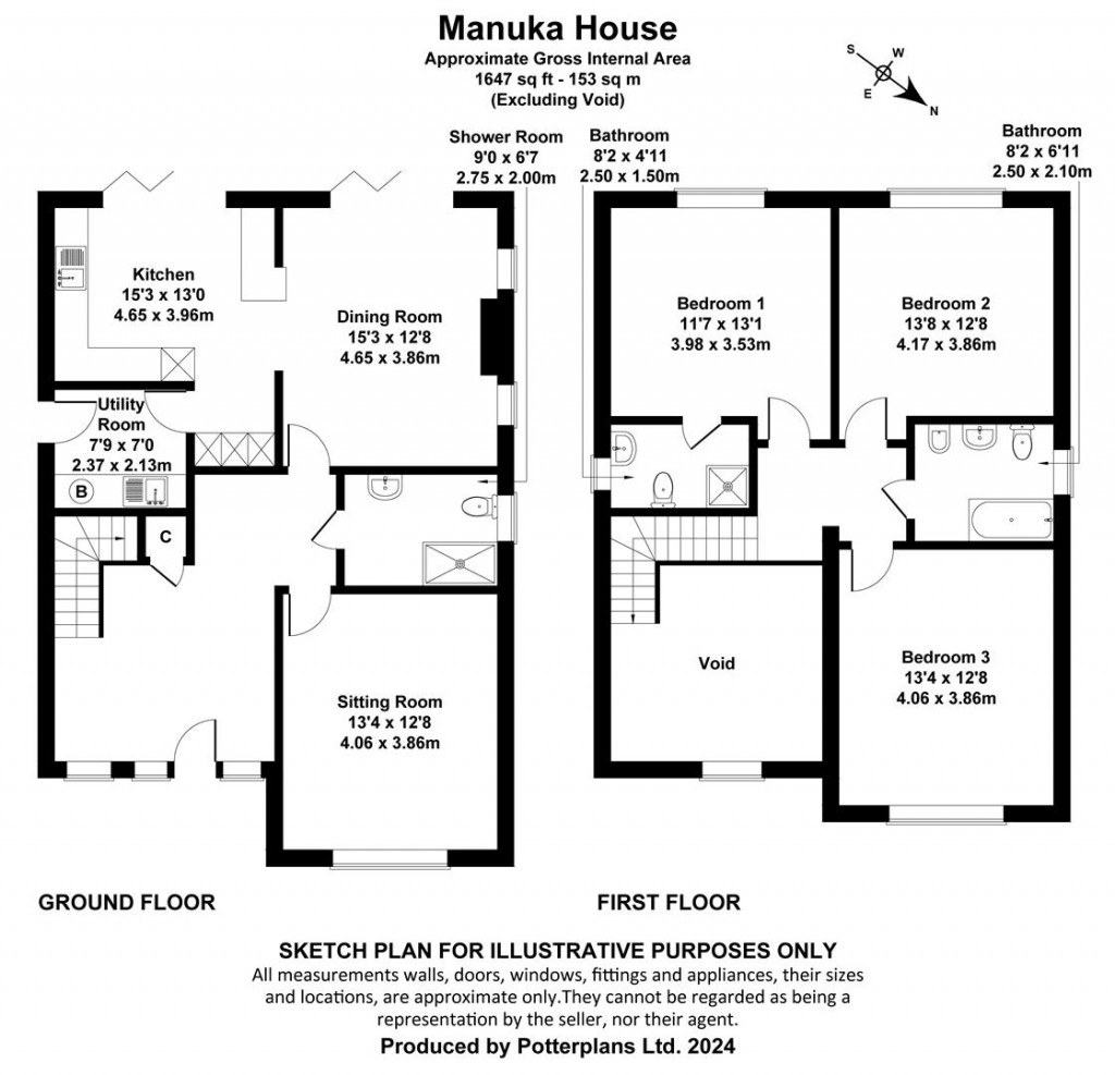Floorplans For Bembridge, Isle of Wight