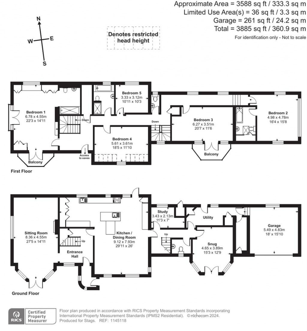 Floorplans For Lower Ashton, Exeter