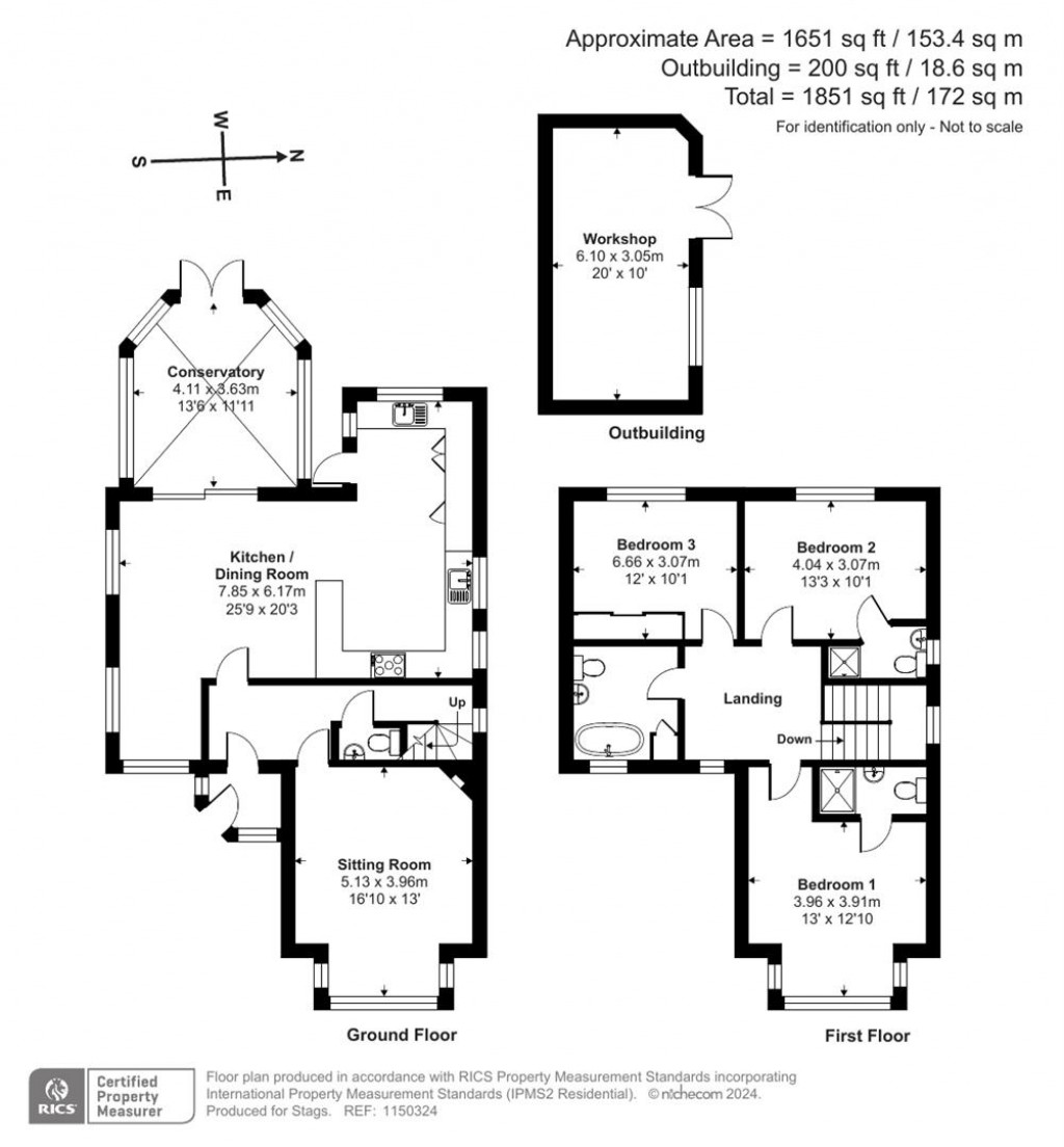 Floorplans For Grove Avenue, Yeovil