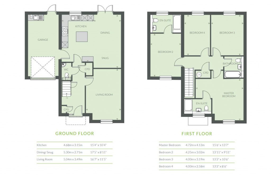 Floorplans For Sawmills, Dartington